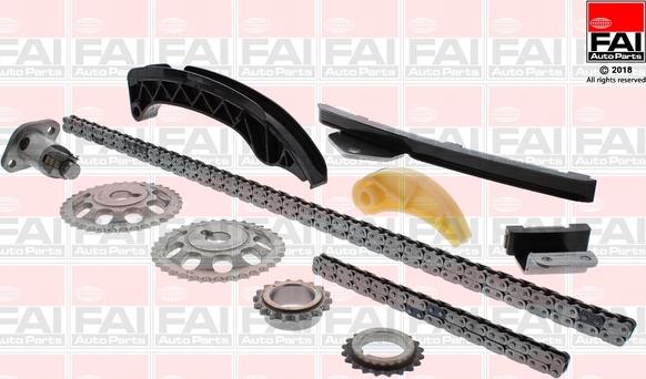 FAI AutoParts TCK305NG - Kit de distribution par chaîne droxauto.com