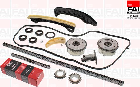 FAI AutoParts TCK389VVT - Kit de distribution par chaîne droxauto.com