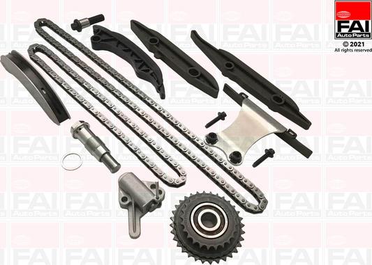 FAI AutoParts TCK337 - Kit de distribution par chaîne droxauto.com