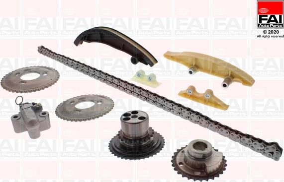 FAI AutoParts TCK329NG - Kit de distribution par chaîne droxauto.com