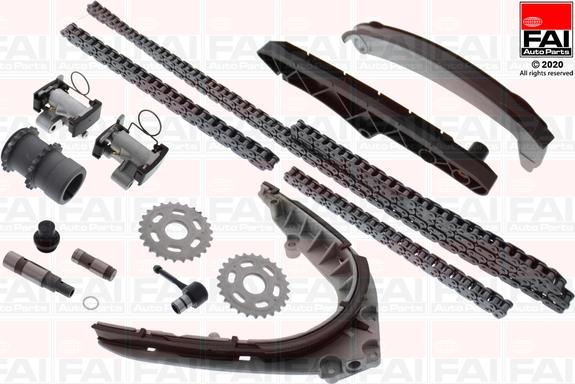 FAI AutoParts TCK328NG - Kit de distribution par chaîne droxauto.com