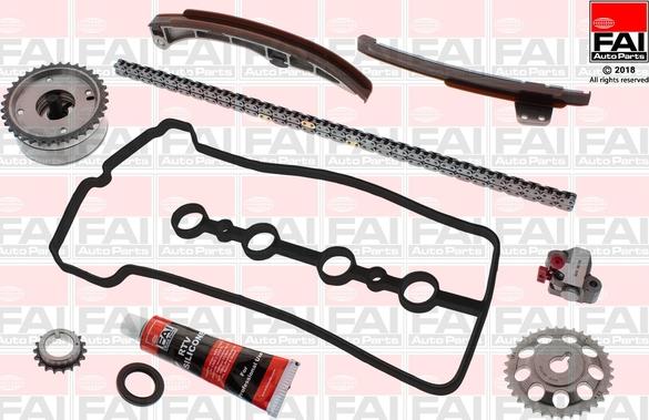 FAI AutoParts TCK297VVT - Kit de distribution par chaîne droxauto.com