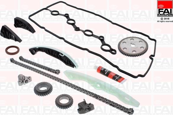 FAI AutoParts TCK254 - Kit de distribution par chaîne droxauto.com
