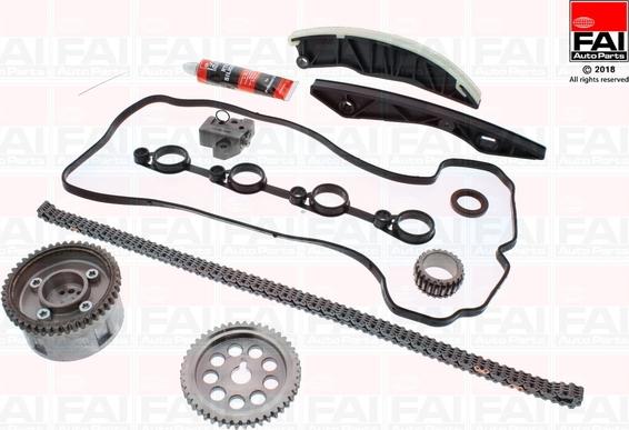 FAI AutoParts TCK203VVT - Kit de distribution par chaîne droxauto.com