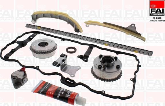 FAI AutoParts TCK286VVT - Kit de distribution par chaîne droxauto.com
