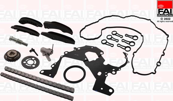 FAI AutoParts TCK239L - Kit de distribution par chaîne droxauto.com