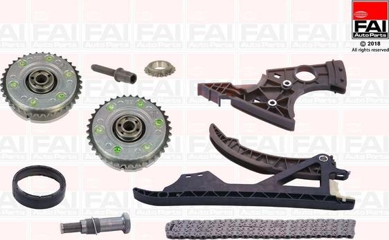 FAI AutoParts TCK22VVT - Kit de distribution par chaîne droxauto.com