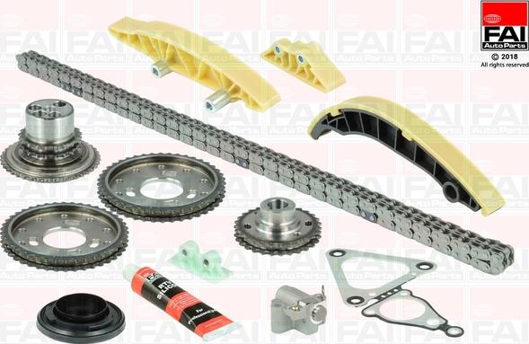 FAI AutoParts TCK27 - Kit de distribution par chaîne droxauto.com