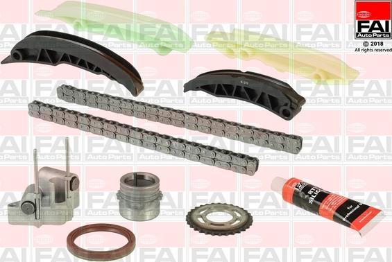 FAI AutoParts TCK74C - Kit de distribution par chaîne droxauto.com