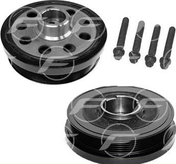 FARE 4908C - Poulie, vilebrequin droxauto.com