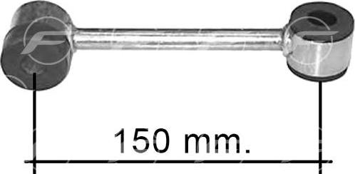 FARE 0495 - Entretoise / tige, stabilisateur droxauto.com