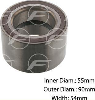 FARE 15971 - Roulement de roue droxauto.com