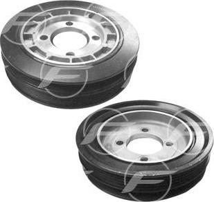 FARE 10879 - Poulie, vilebrequin droxauto.com