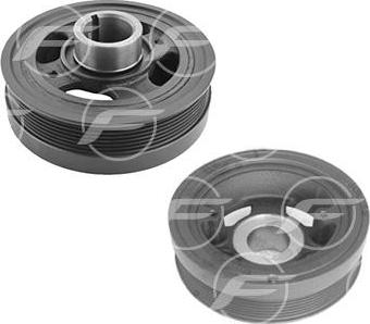 FARE 12841 - Poulie, vilebrequin droxauto.com