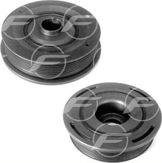FARE 2957 - Poulie, vilebrequin droxauto.com