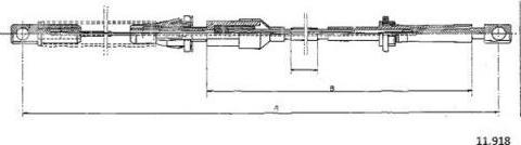 FARE 25714 - Câble d'accélération droxauto.com