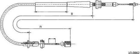 FARE 26003 - Câble d'accélération droxauto.com