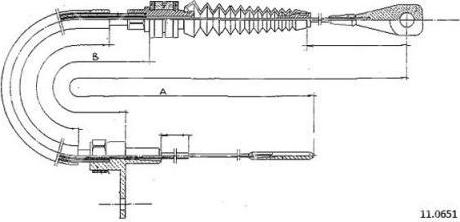 FARE 26019 - Câble d'accélération droxauto.com