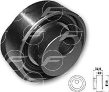 FARE 21918 - Poulie-tendeur, courroie de distribution droxauto.com