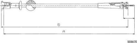 FARE 27454 - Câble flexible de commande de compteur droxauto.com