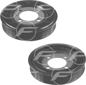 FARE 2998 - Poulie, vilebrequin droxauto.com