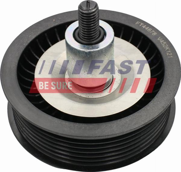 Fast FT44678 - Poulie renvoi / transmission, courroie trapézoïdale à nervures droxauto.com