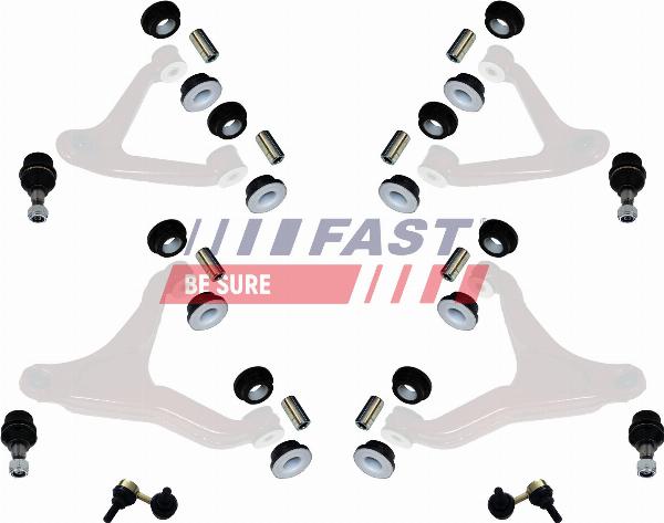Fast FT18000 - Kit de réparation, bras triangulaire droxauto.com