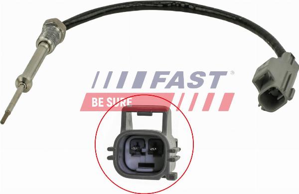 Fast FT80223 - Capteur, température des gaz droxauto.com