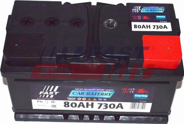 Fast FT75209 - Batterie de démarrage droxauto.com