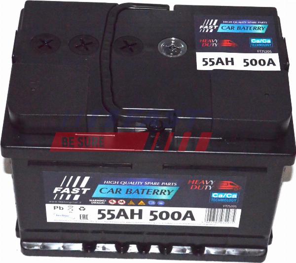 Fast FT75205 - Batterie de démarrage droxauto.com