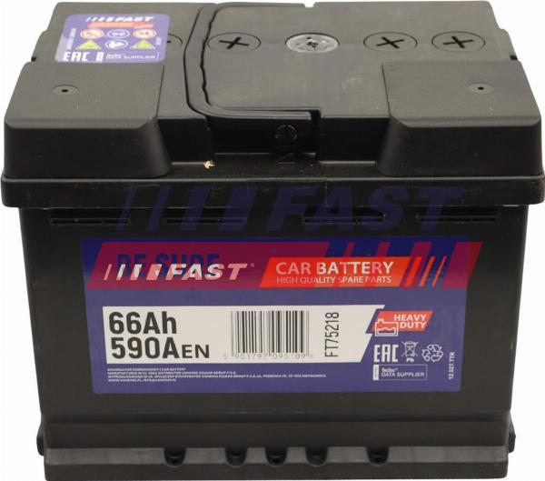 Fast FT75218 - Batterie de démarrage droxauto.com