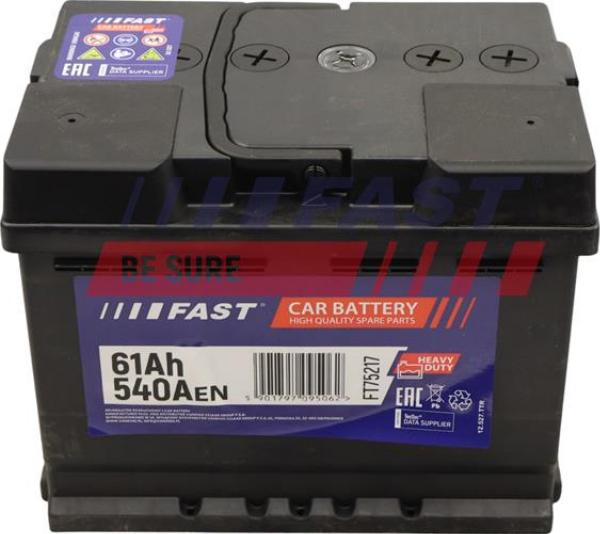 Fast FT75217 - Batterie de démarrage droxauto.com