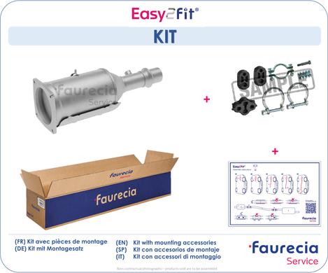 Faurecia FS45514F - Filtre à particules / à suie, échappement droxauto.com