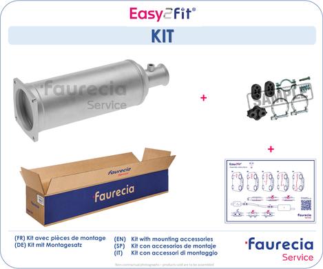 Faurecia FS45271F - Filtre à particules / à suie, échappement droxauto.com