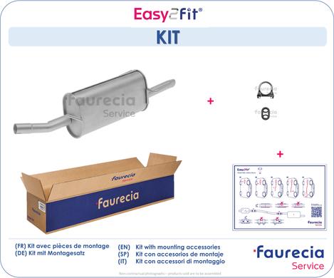 Faurecia FS40425 - Silencieux arrière droxauto.com