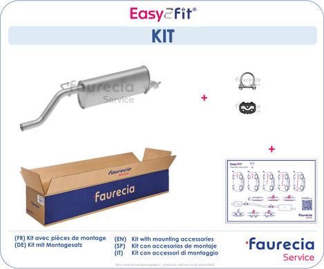 Faurecia FS40854 - Silencieux arrière droxauto.com