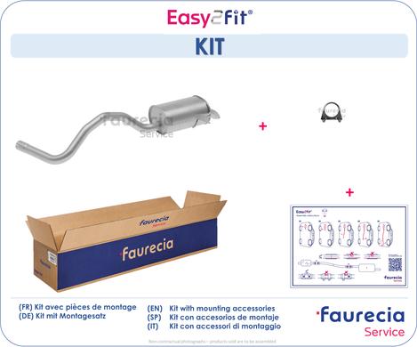 Faurecia FS55428 - Silencieux arrière droxauto.com