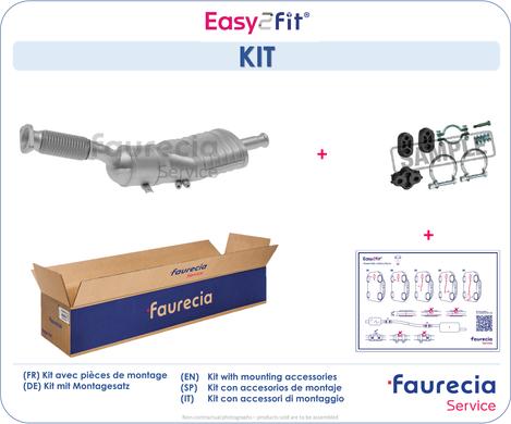 Faurecia FS56014S - Filtre à particules / à suie, échappement droxauto.com