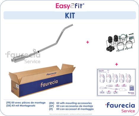 Faurecia FS56034S - Filtre à particules / à suie, échappement droxauto.com