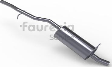 Faurecia FS56107 - Silencieux arrière droxauto.com