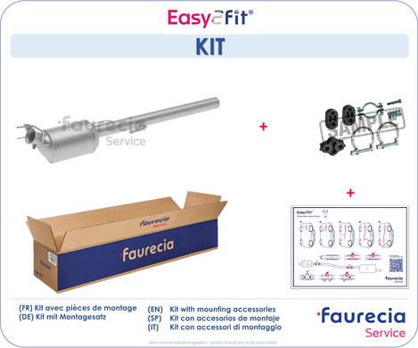 Faurecia FS50075F - Filtre à particules / à suie, échappement droxauto.com