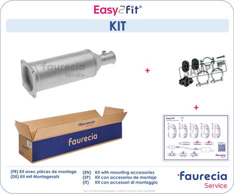 Faurecia FS15787S - Filtre à particules / à suie, échappement droxauto.com