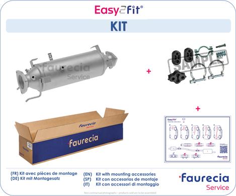 Faurecia FS87118S - Filtre à particules / à suie, échappement droxauto.com