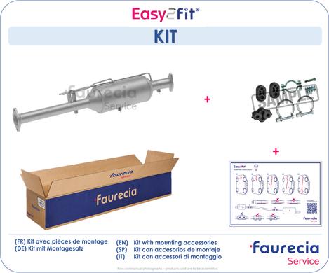 Faurecia FS30400F - Filtre à particules / à suie, échappement droxauto.com