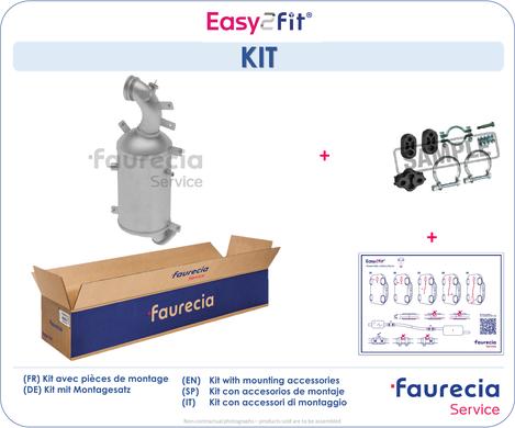 Faurecia FS25256F - Filtre à particules / à suie, échappement droxauto.com