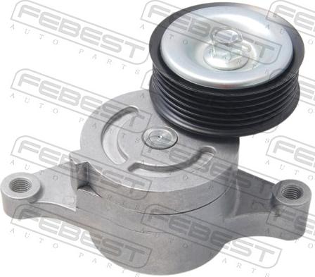Febest 0590-DE - Tendeur de courroie, courroie trapézoïdale à nervures droxauto.com