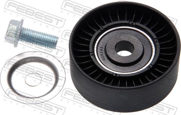 Febest 0187-ACA20 - Poulie renvoi / transmission, courroie trapézoïdale à nervures droxauto.com