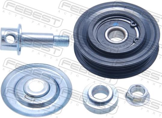 Febest 0187-NHW20 - Poulie renvoi / transmission, courroie trapézoïdale à nervures droxauto.com