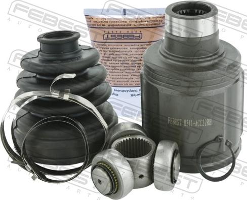 Febest 0311-ACC22RH - Jeu de joints, arbre de transmission droxauto.com