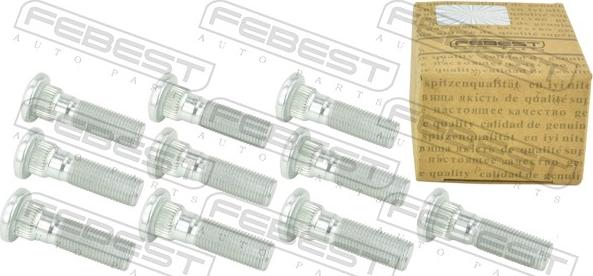Febest 0284-004-PCS10 - Boulon de roue droxauto.com